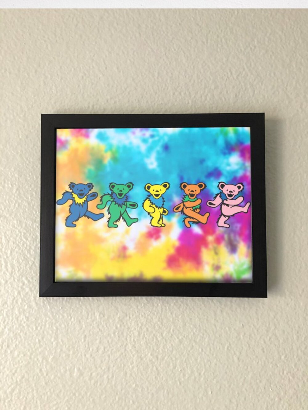 Grateful Dead Bears Wall Art